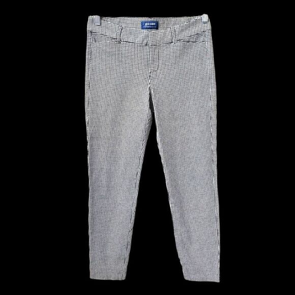OLD NAVY New Womens Houndstooth Mid- Rise Tall Skinny Pixi Pant Size 6 - Picture 2 of 14